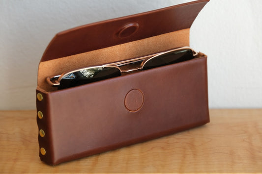 Leather Sunglasses Case