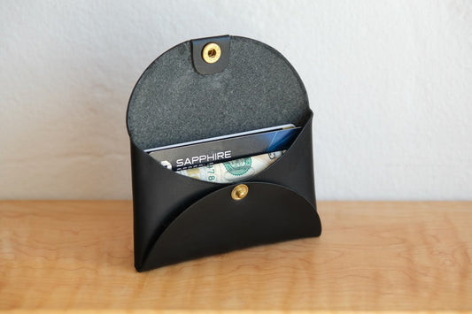 Leather Snap Wallet