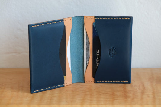 Leather Mini Bifold Wallet