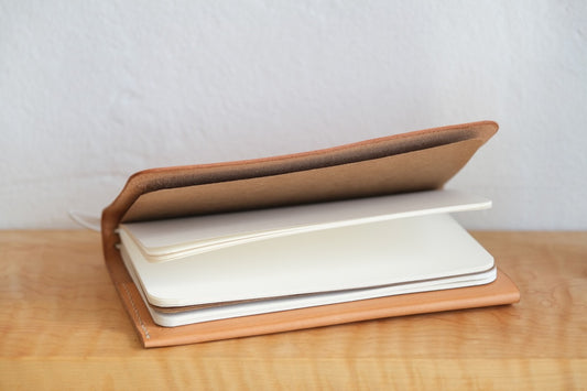 Leather Field Journal Cover
