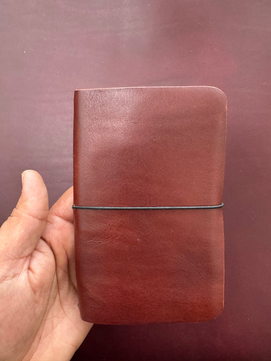 Leather Field Journal Cover Workshop