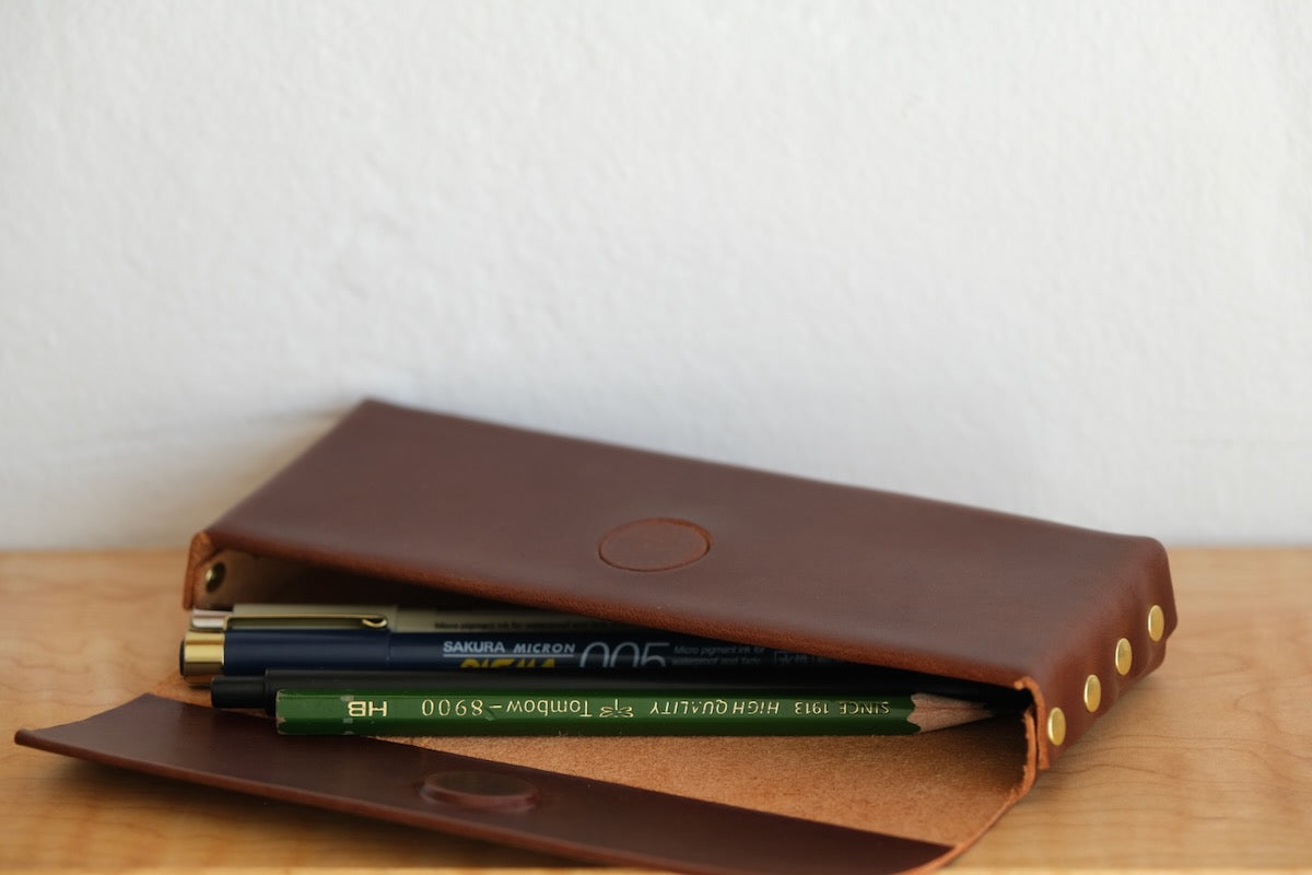 Italian Leather Sunglasses Case