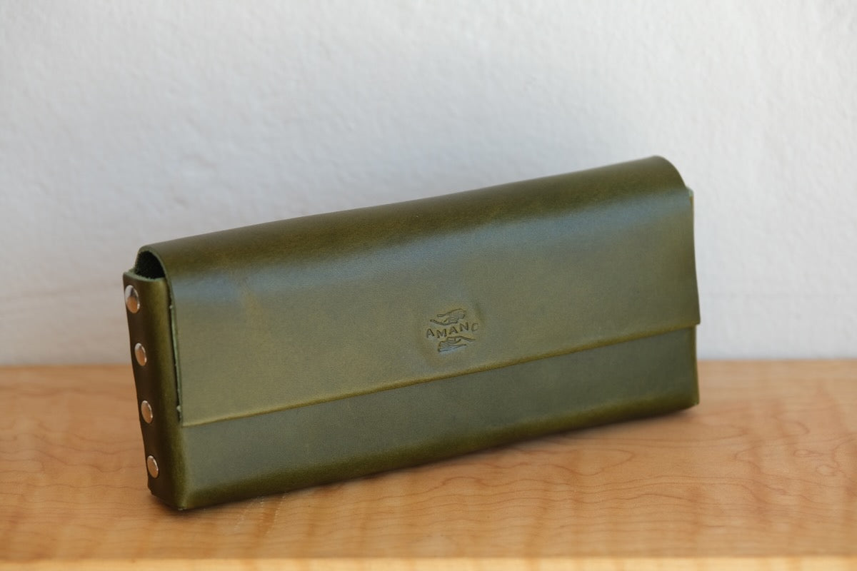 Italian Leather Sunglasses Case
