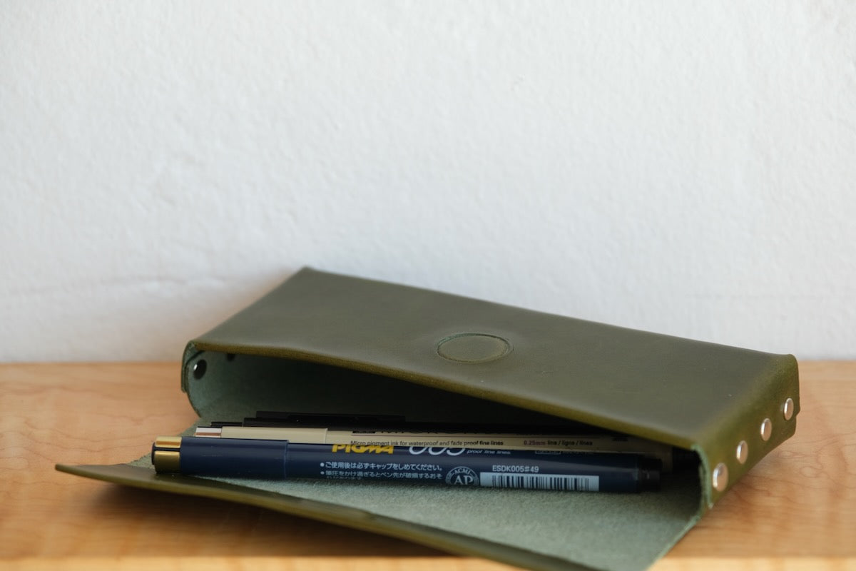 Italian Leather Sunglasses Case