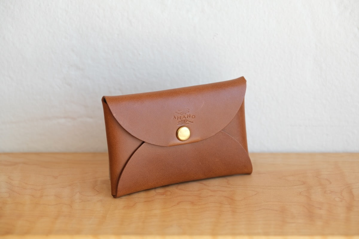 Leather Snap Wallet