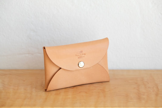 Minimal Snap Wallet - Italian Leather