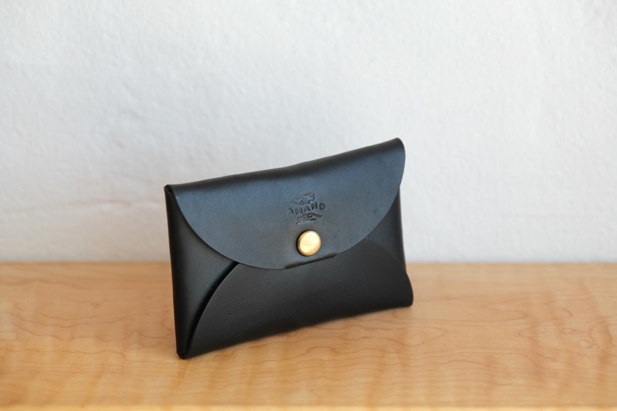 Leather Snap Wallet