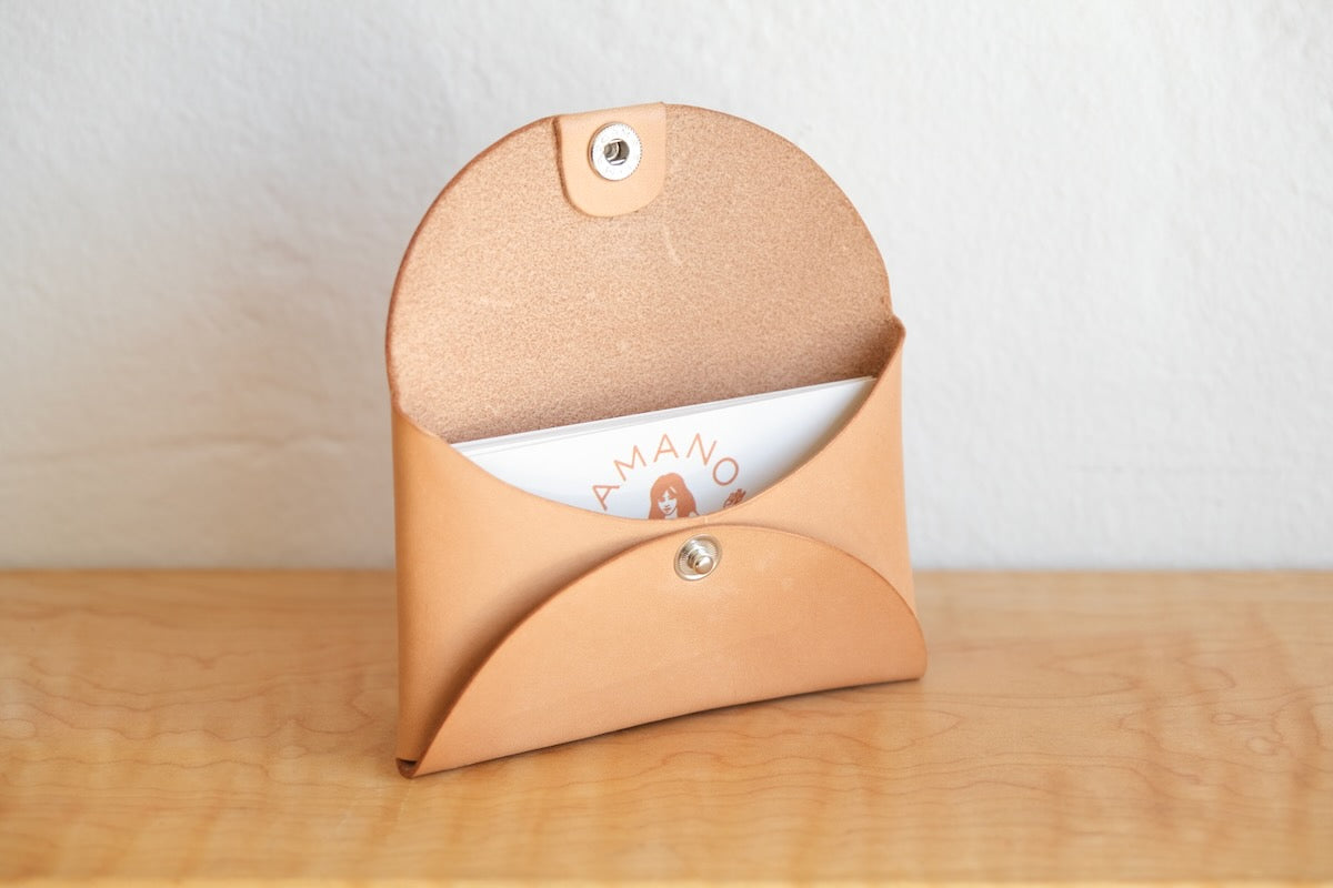 Leather Snap Wallet