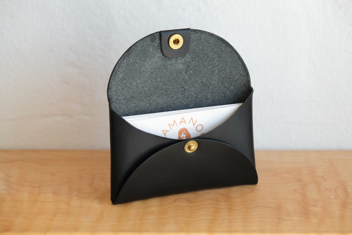 Leather Snap Wallet