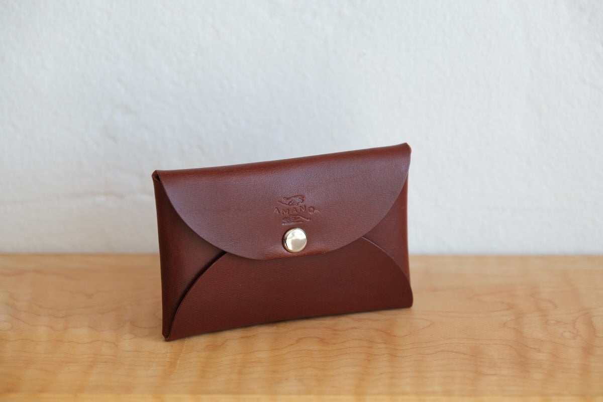 Leather Snap Wallet