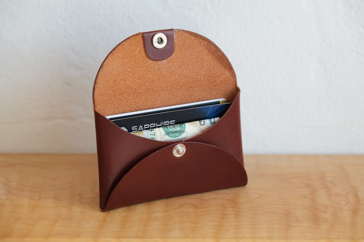 Leather Snap Wallet