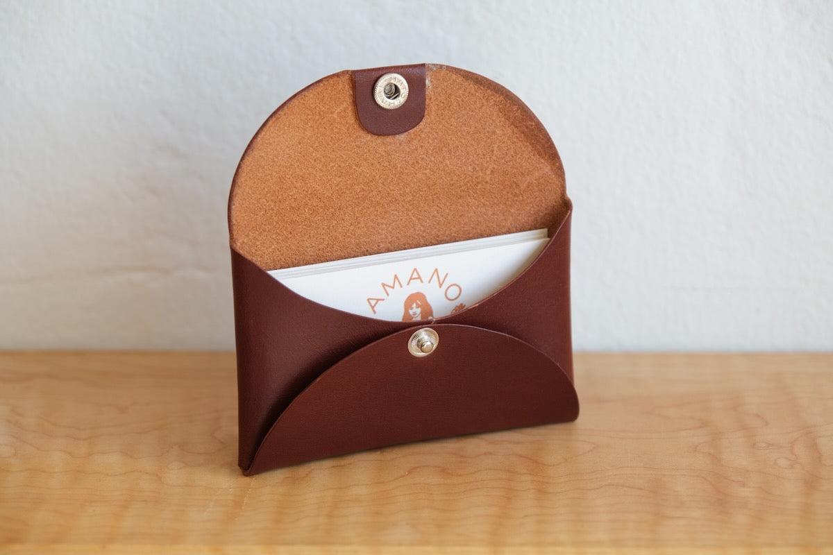 Leather Snap Wallet