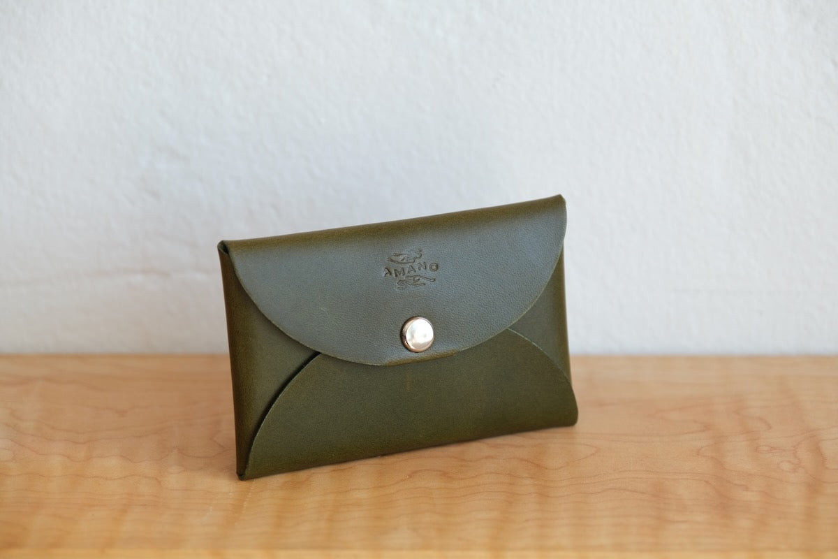 Leather Snap Wallet