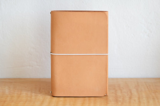Leather Field Journal Cover