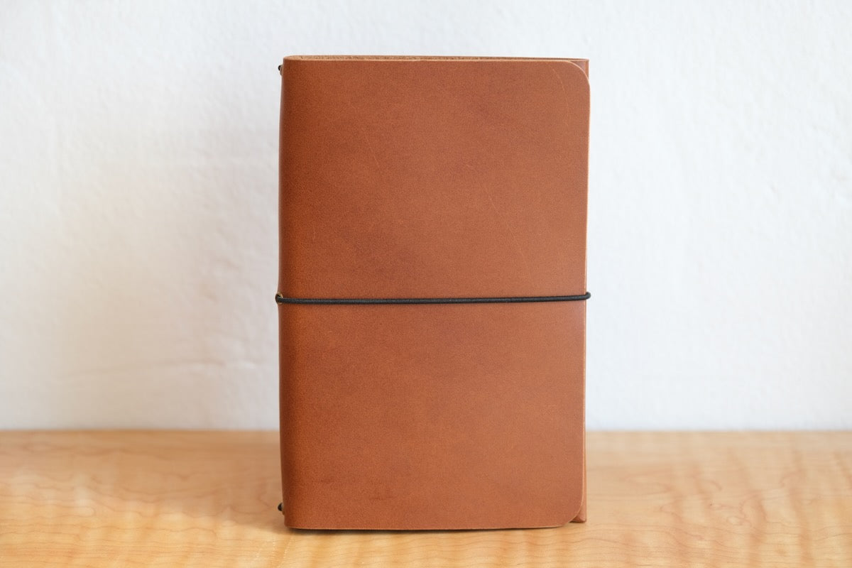 Leather Field Journal Cover