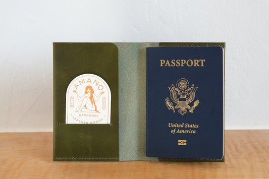 Leather Passport Cover