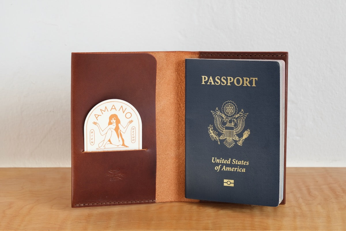 Leather Passport Cover