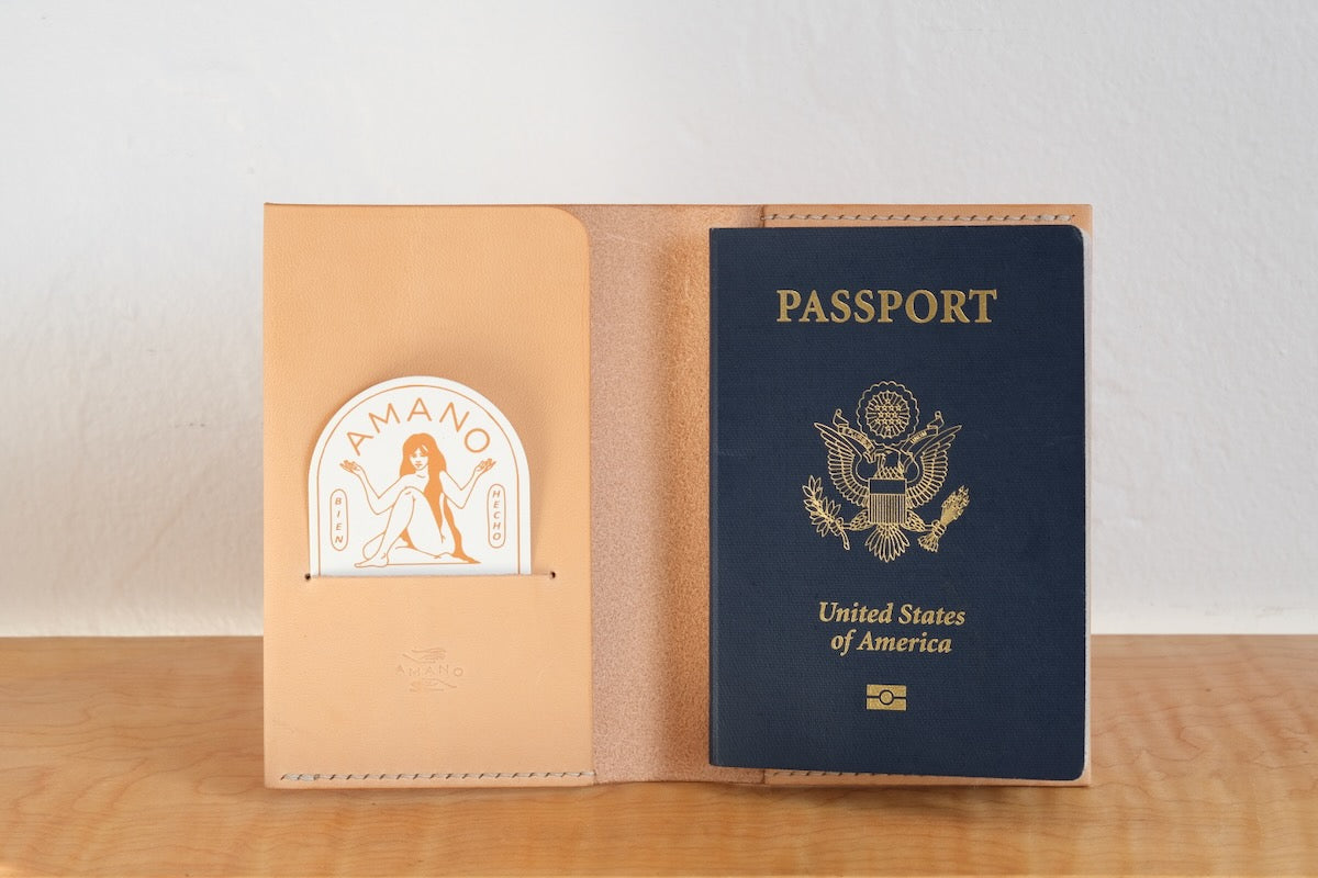 Leather Passport Cover