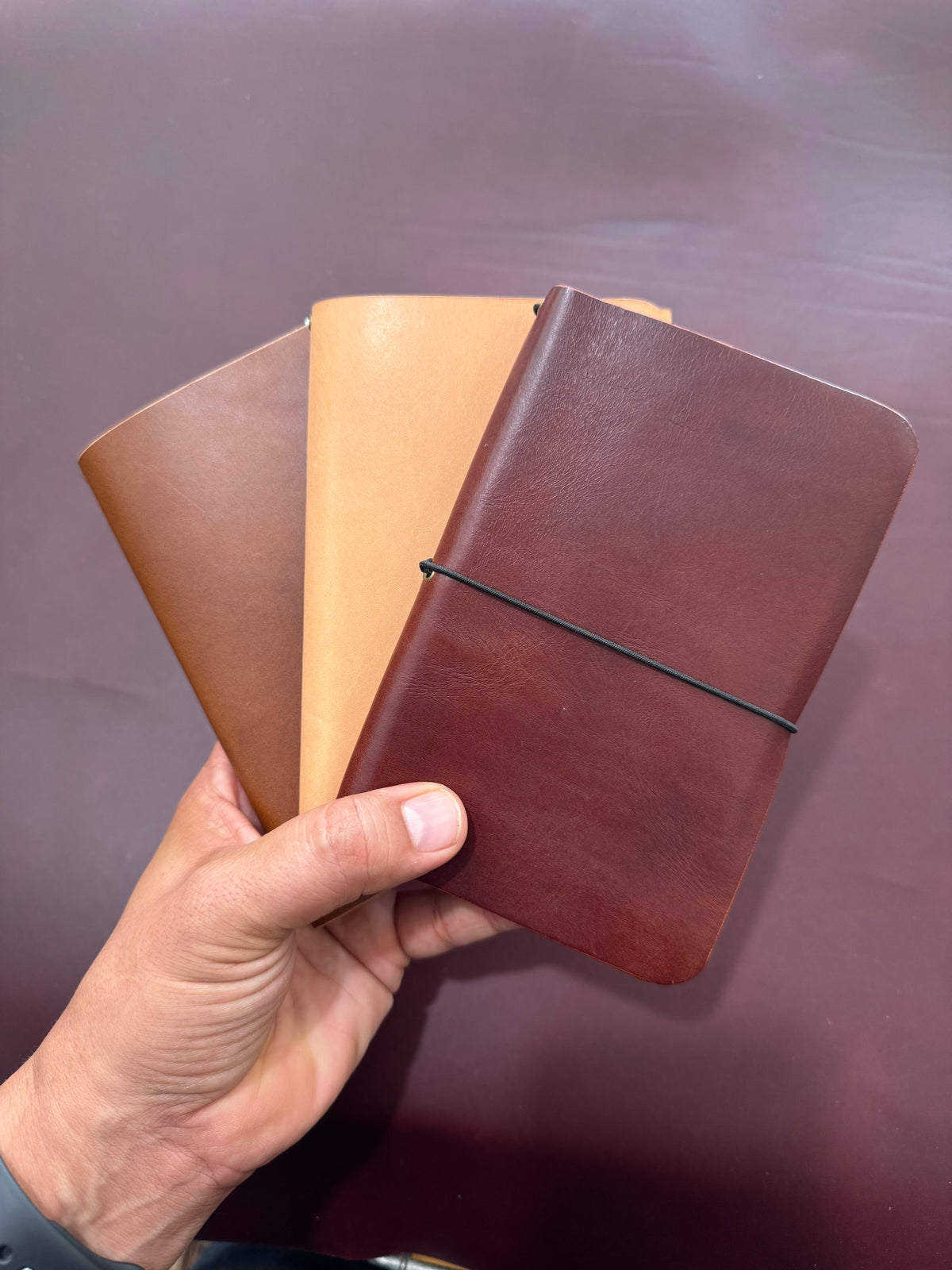 Leather Field Journal Cover Workshop