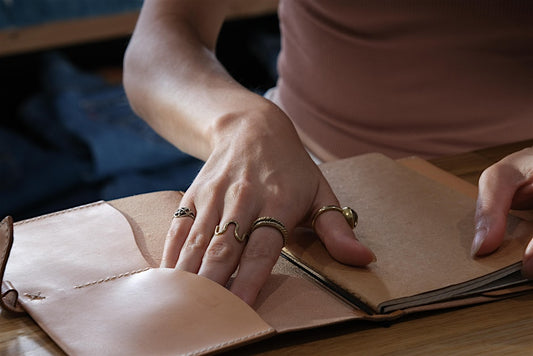 Leather Journal Cover Workshop